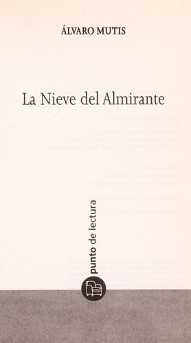 La nieve del almirante