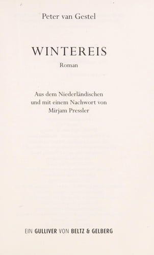 Wintereis