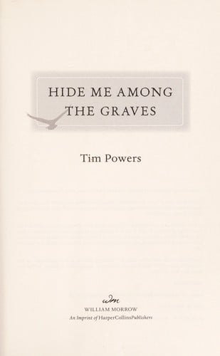 Hide me among the graves