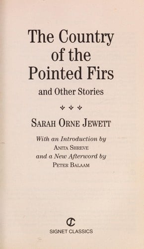 The country of the pointed firs and other stories