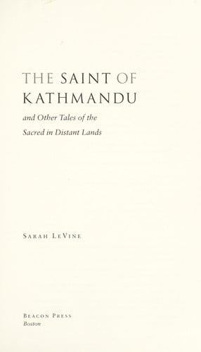 The Saint of Kathmandu