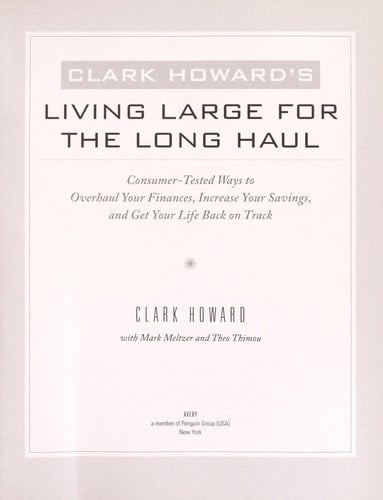 Clark Howard's living large for the long haul