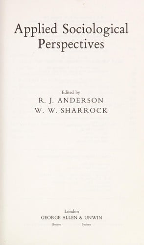 Applied sociological perspectives