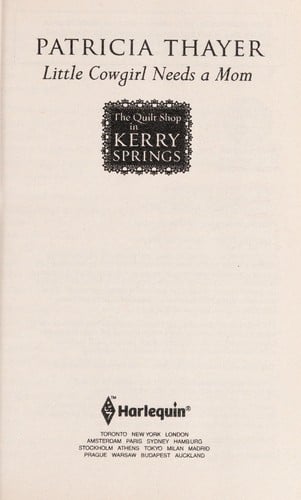 Little Cowgirl Needs A Mom