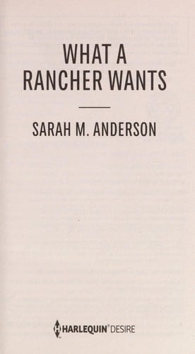 What A Rancher Wants