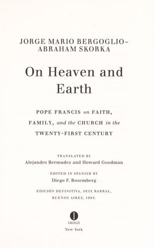 On heaven and Earth