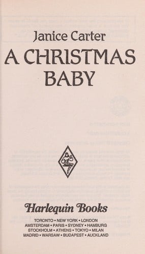 A Christmas Baby (Harlequin Superromance No. 671)