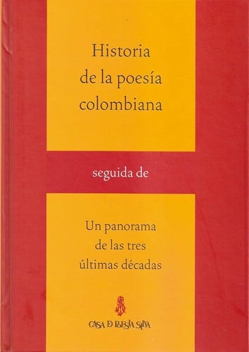 Historia de la poesía colombiana