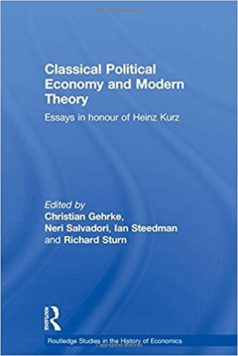Classical political economy and modern theory