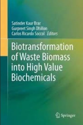 Biotransformation of waste biomass into high value biochemicals