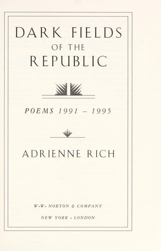 Darkfields of the republic