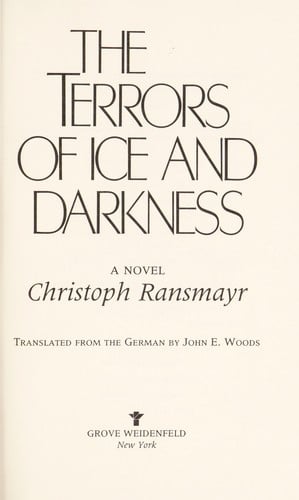 Schrecken das Eis und der Finsternis