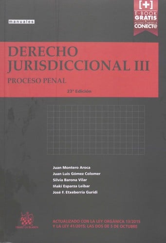 Derecho jurisdiccional. III, Proceso penal
