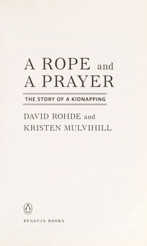 A rope and a prayer