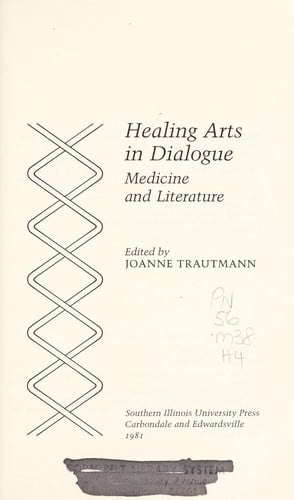Healing arts in dialogue