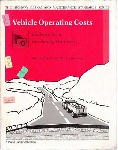 Vehicle operating cost : evidence from developing countries