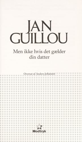 Men ikke hvis det g©Œlder din datter