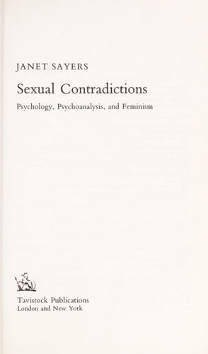 Sexual contradictions