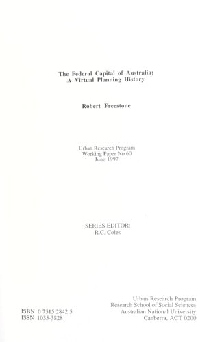 The federal capital of Australia