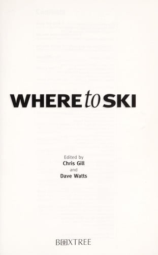 Where to ski