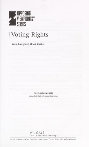 Voting rights