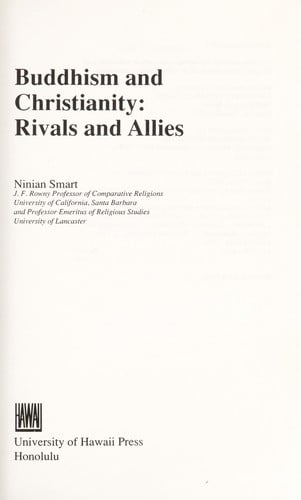 Buddhism and Christianity