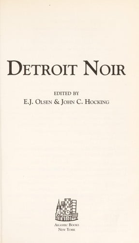 Detroit noir