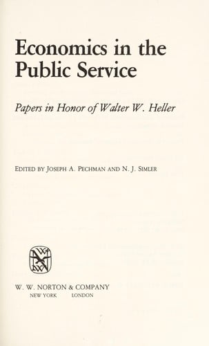 Economics in the public service