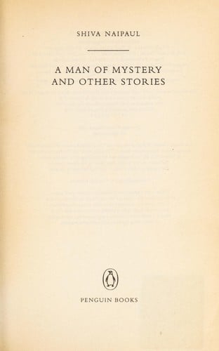 A man of mystery and other stories