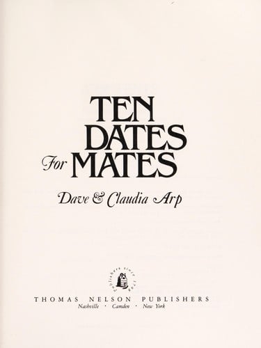 Ten dates for mates
