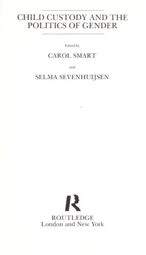 Child custody and the politics of gender