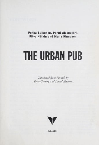 The urban pub