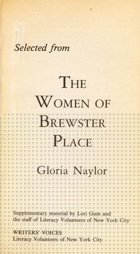 Selected from the women of Brewster Place