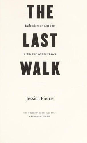 The last walk