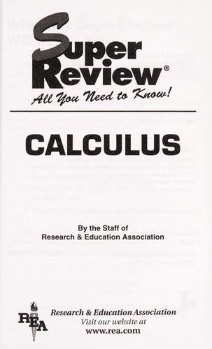 Calculus