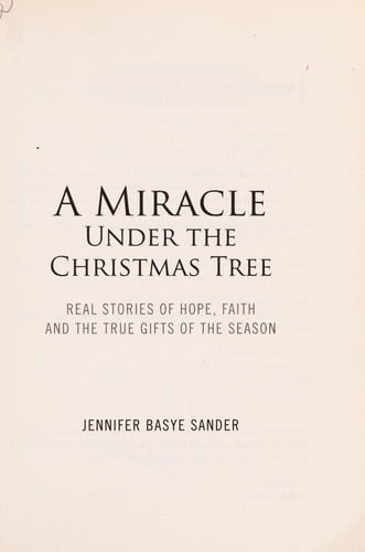 A miracle under the Christmas tree