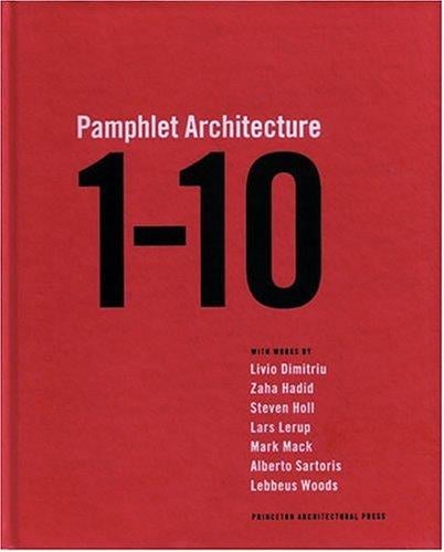 One Through Ten (Pamphlet Architecture)