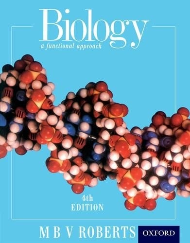 Biology a functional approach