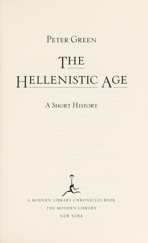 The Hellenistic Age