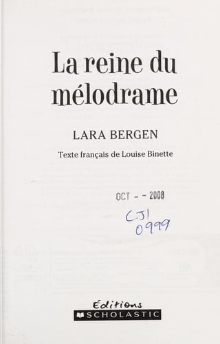 La reine du mélodrame