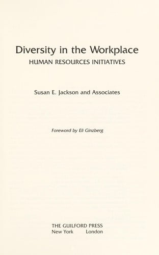 Diversity in the workplace