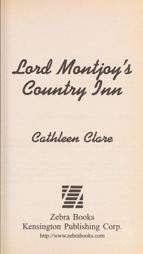 Lord Montjoy's Country Inn