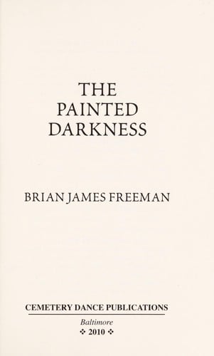 The painted darkness
