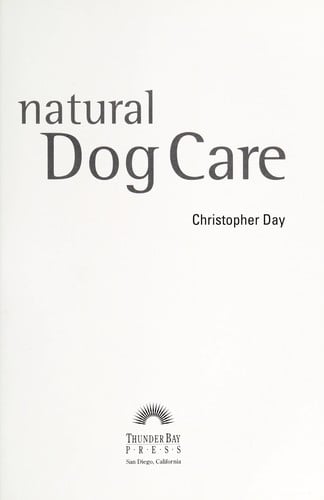 Natural dog care