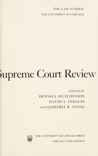 The Supreme Court review