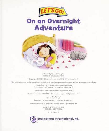 Let's go on an overnight adventure