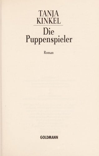 Die Puppenspieler