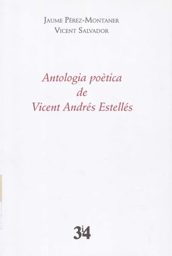 Antologia poètica de Vicent Andrés Estellés