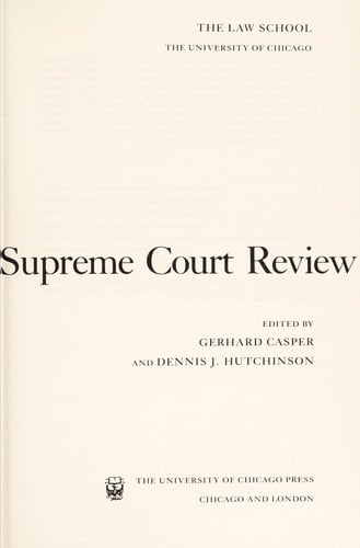 The Supreme Court review