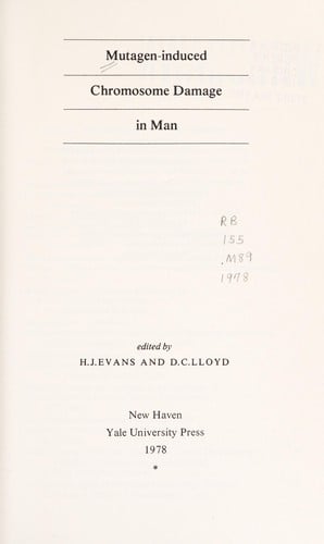 Mutagen-induced chromosome damage in man